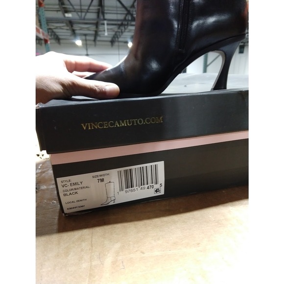Vince Camuto Women's Emily Knee High Boot Black Size: 7 - Picture 3 of 3
